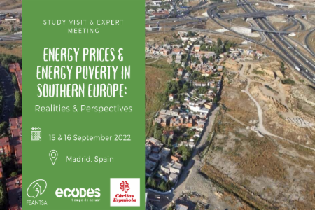 Comunicado de prensa: Expertos europeos se reúnen en Madrid para poner en común estrategias para combatir la pobreza energética en el sur de Europa