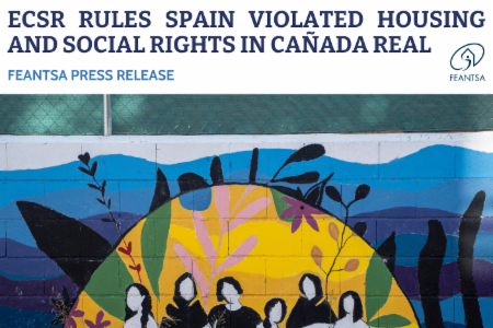 Press Release: ECSR Rules Spain Violated Housing and Social Rights in Cañada Real 