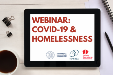 Webinar on Covid19 and homelessness