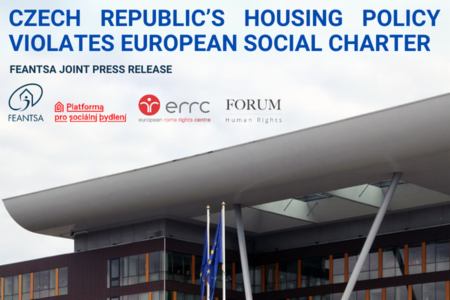 Joint Press Release: Czech Republic's Housing Policy Violates European Social Charter